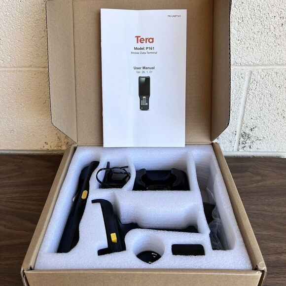 NEW $750 TERA Android 11 Barcode Scanner P161 13 Ft Range Zebra SE4750MR 6700mAh